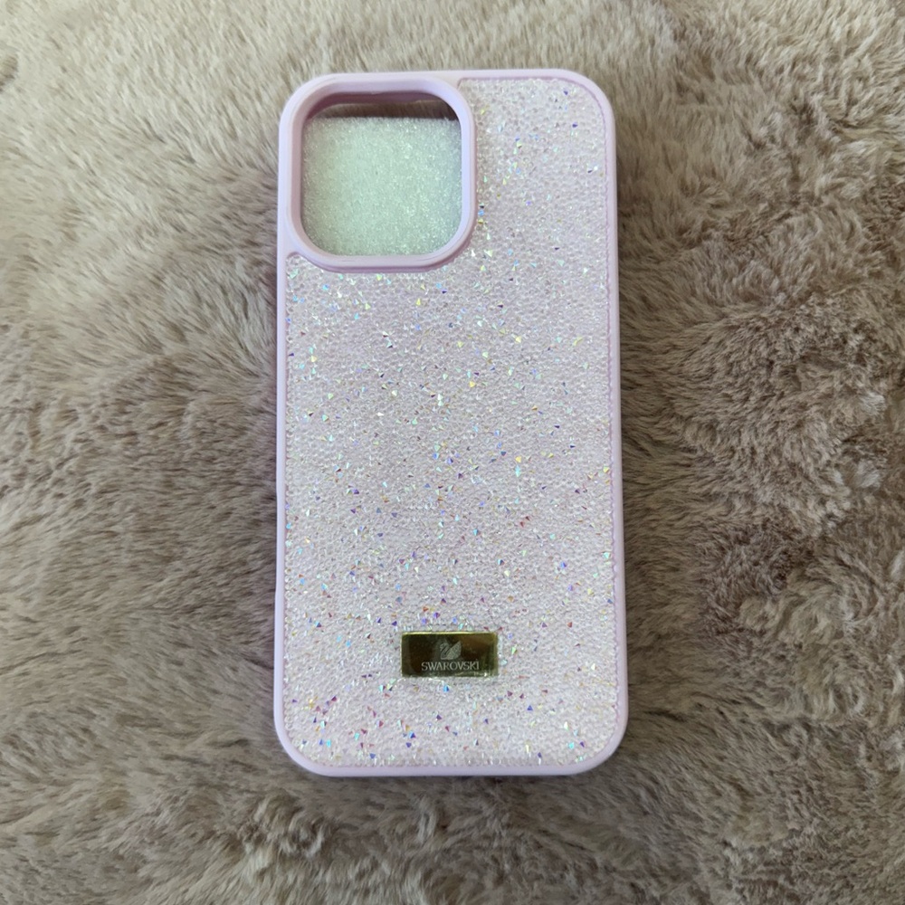 NEW Swarovski Crystal Pink Phone Case (16 ProMax, 17 ProMax)